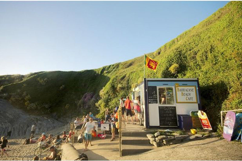 Devon's best beach shack restaurants and how to ride there