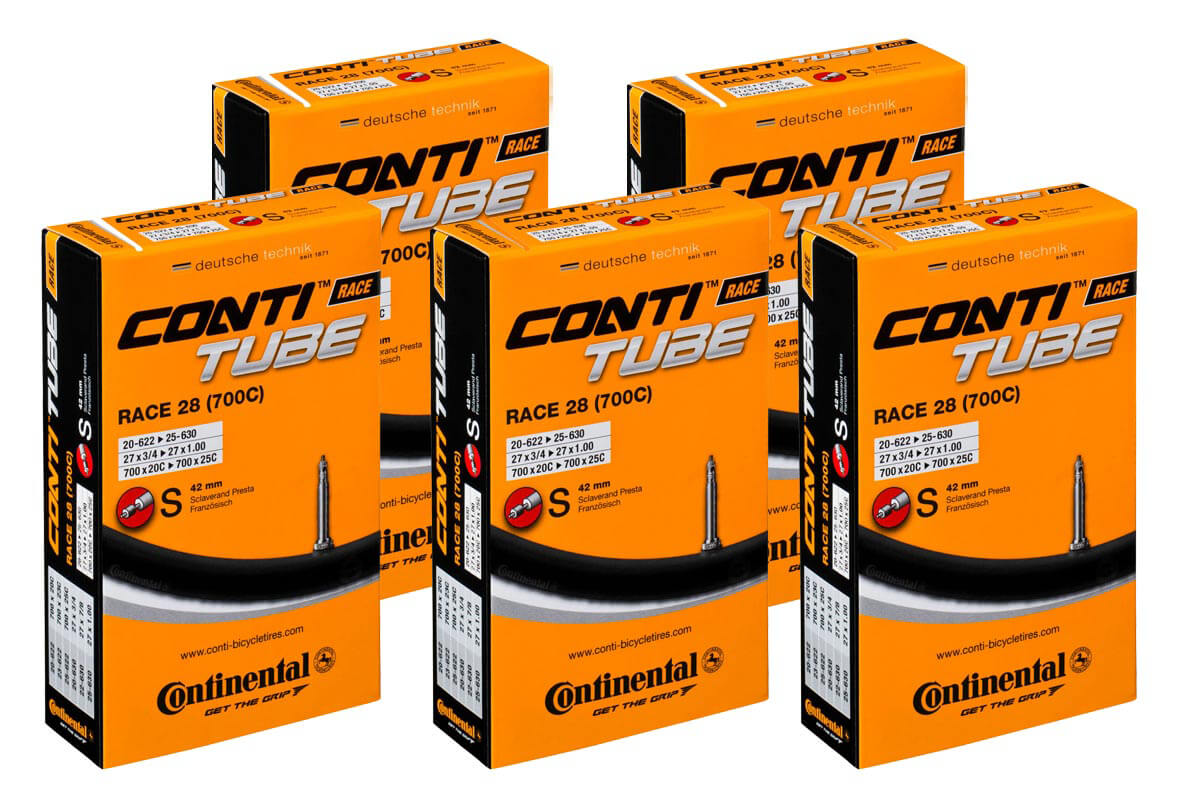 Continental Presta Valve Inner Tube 5 Pack Condor Cycles