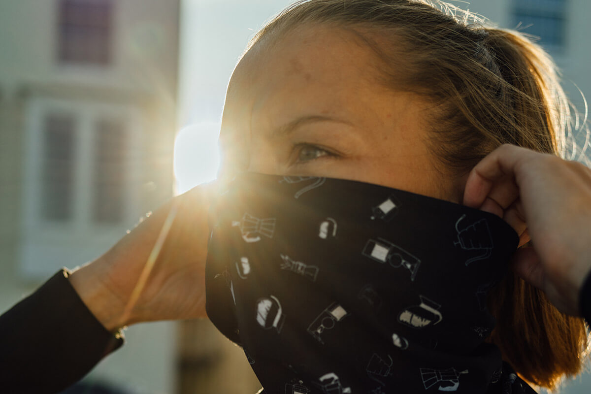 Condor Neck Warmer - Limited Edition Coffee Pots