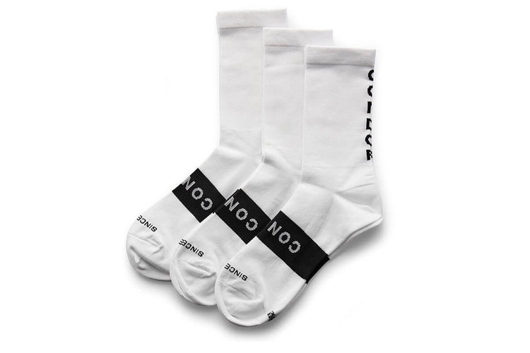 Condor Essentials Socks - Triple Pack SM/MD (37-42) / WHITE