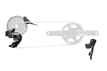 SRAM Force E-Tap AXS 1x12 Speed Flatmount Disc Gearset