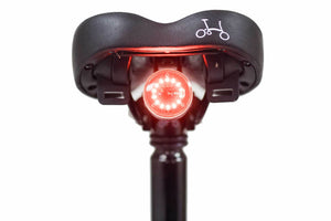 Brompton Be Seen Front and Rear Battery Light Set