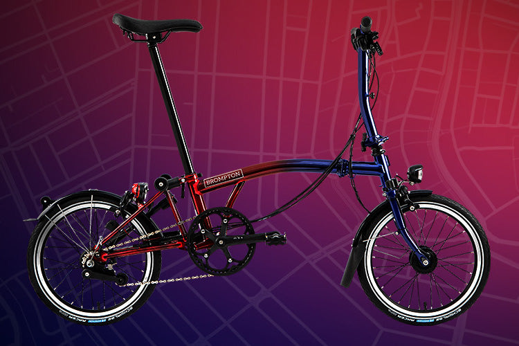 Brompton bringt sein atemberaubendes Nine Streets Limited Edition-Fahrrad heraus