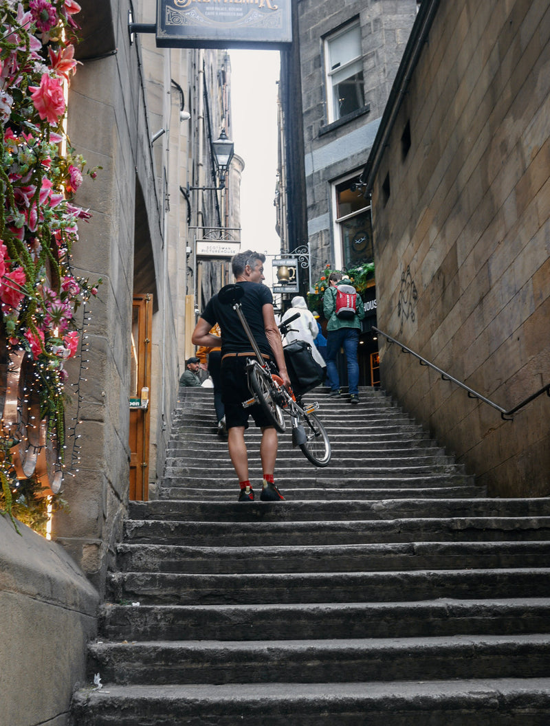 Wochenendausflug mit Brompton: Edinburgh