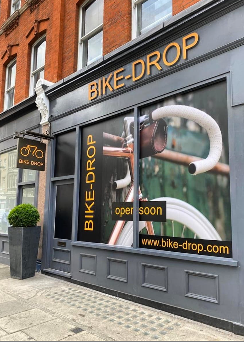 Parken Sie Ihr Fahrrad sicher im Zentrum von London mit den neuen BIKE-DROP-Popups