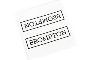 Brompton Decal for Main Frame