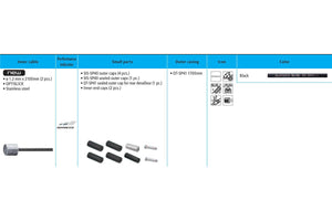 Shimano 105 5800 / Tiagra 4700 Road Gear Cable Set