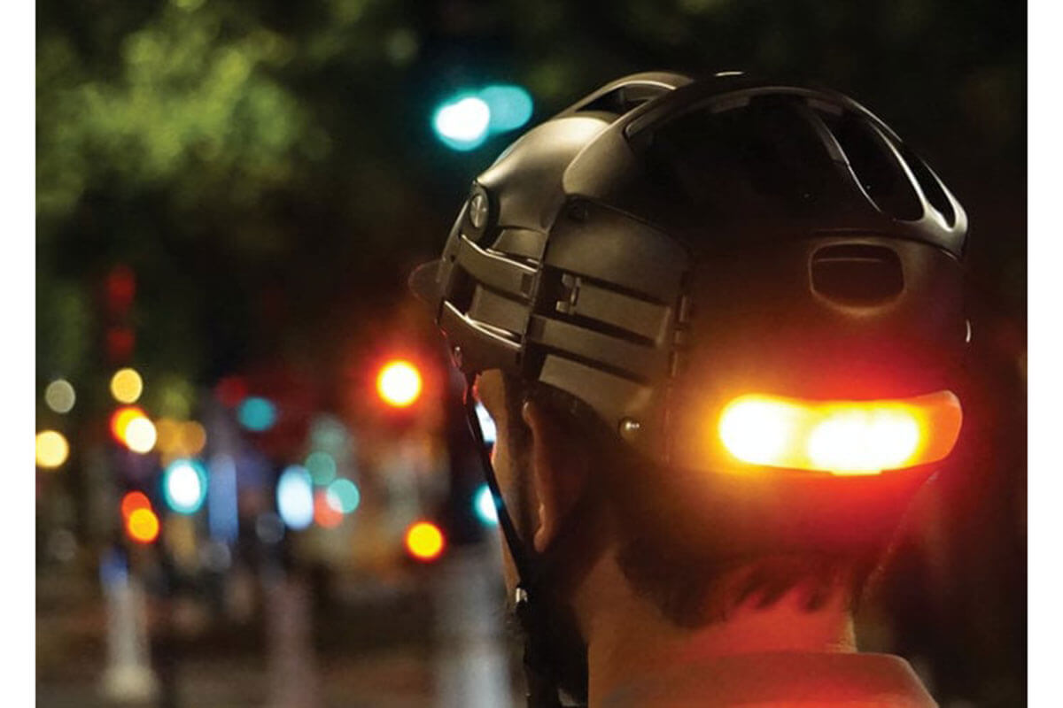 flashing light for motorcycle helmet Overade Blinxi Smart Indicator Helmet Light – Condor Cycles