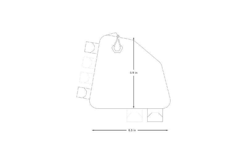 Apidura Backcountry Rear Top Tube Pack