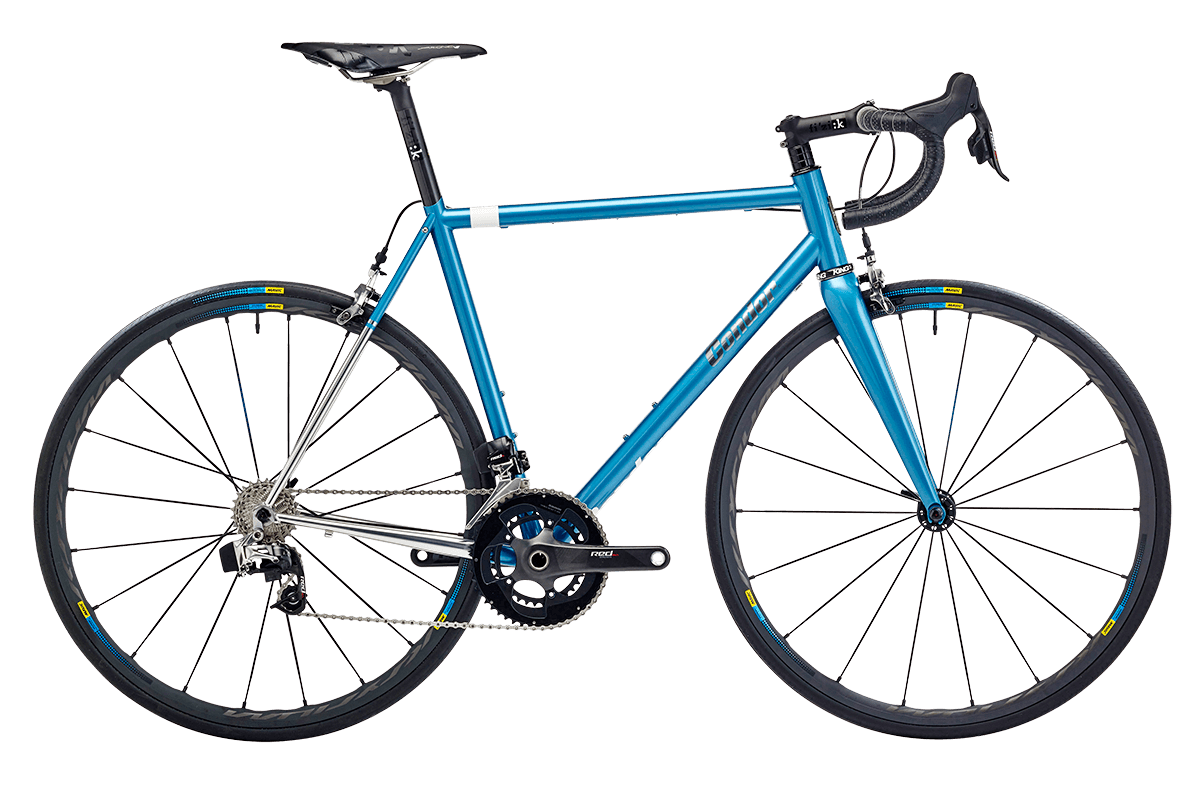 Acciaio Stainless Rim Brake Frameset