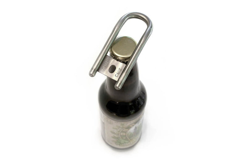 King Cage Titanium Bottle Lever Opener