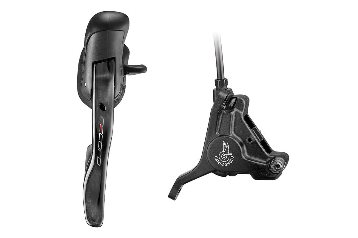 Campagnolo Record 12 Speed Hydraulic Ergo Lever Disc Caliper Set