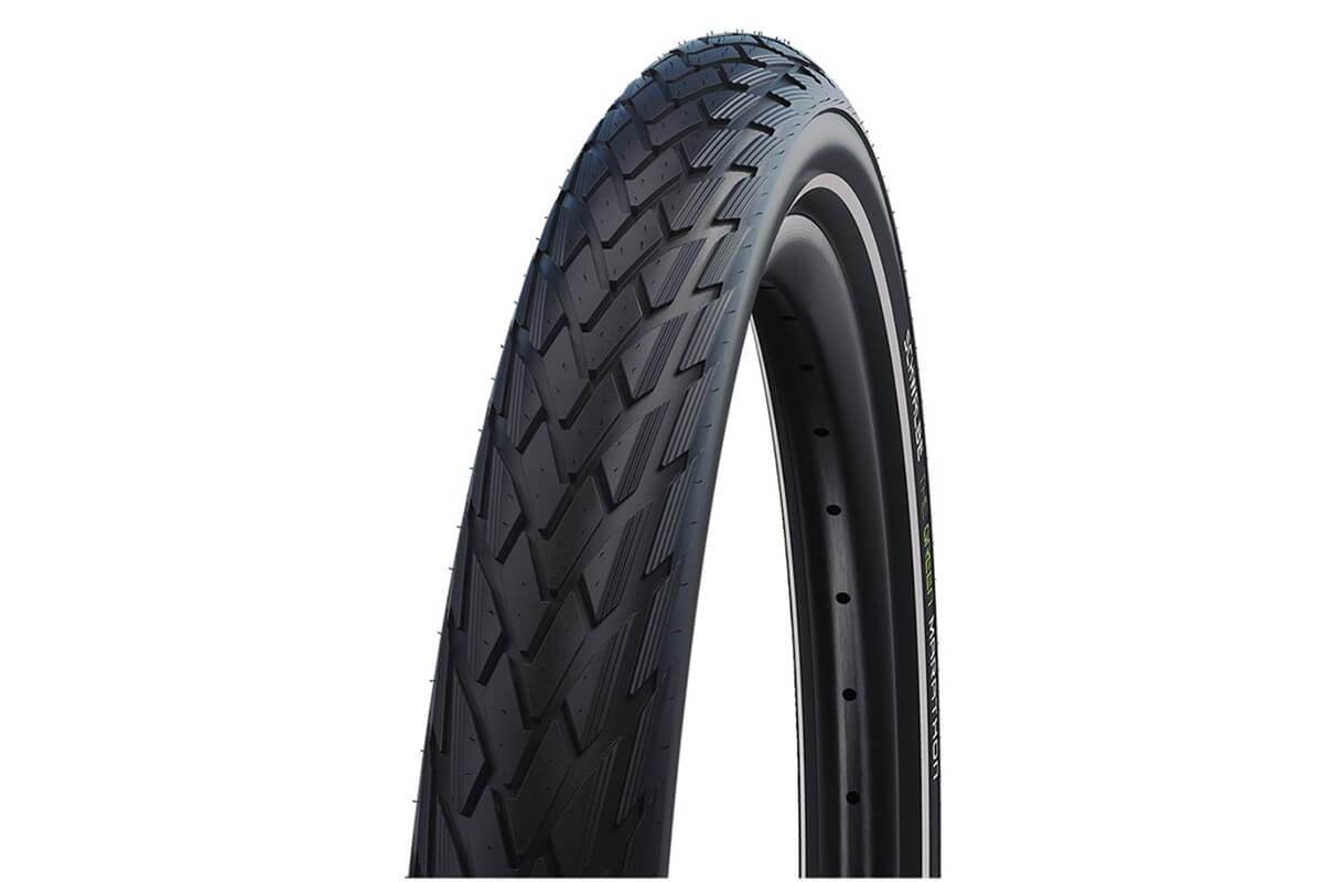 パーツ SCHWALBE THE GREEN MARATHON 28 x 1.10 Green Marathon | 50-622 | Tube | Wired | GreenGuard | ADDIX
