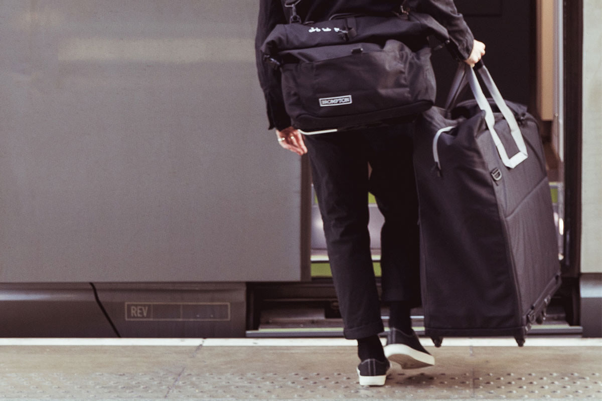 Brompton Transit Travel Bag with Rollers – Condor Cycles