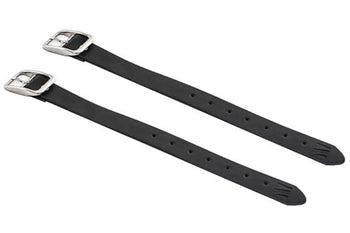 M:Part Leather Luggage Straps - Pair