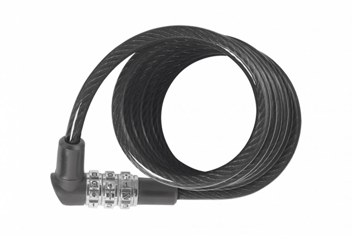 Abus 3506C Coil Cable Lock With Combination – Condor Cycles