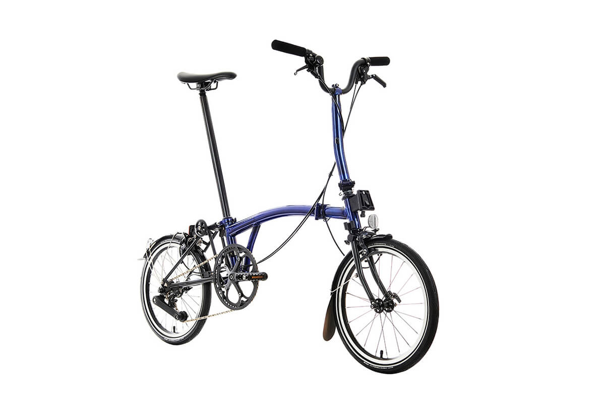 Brompton P Line Folding Bike - 4-Speed