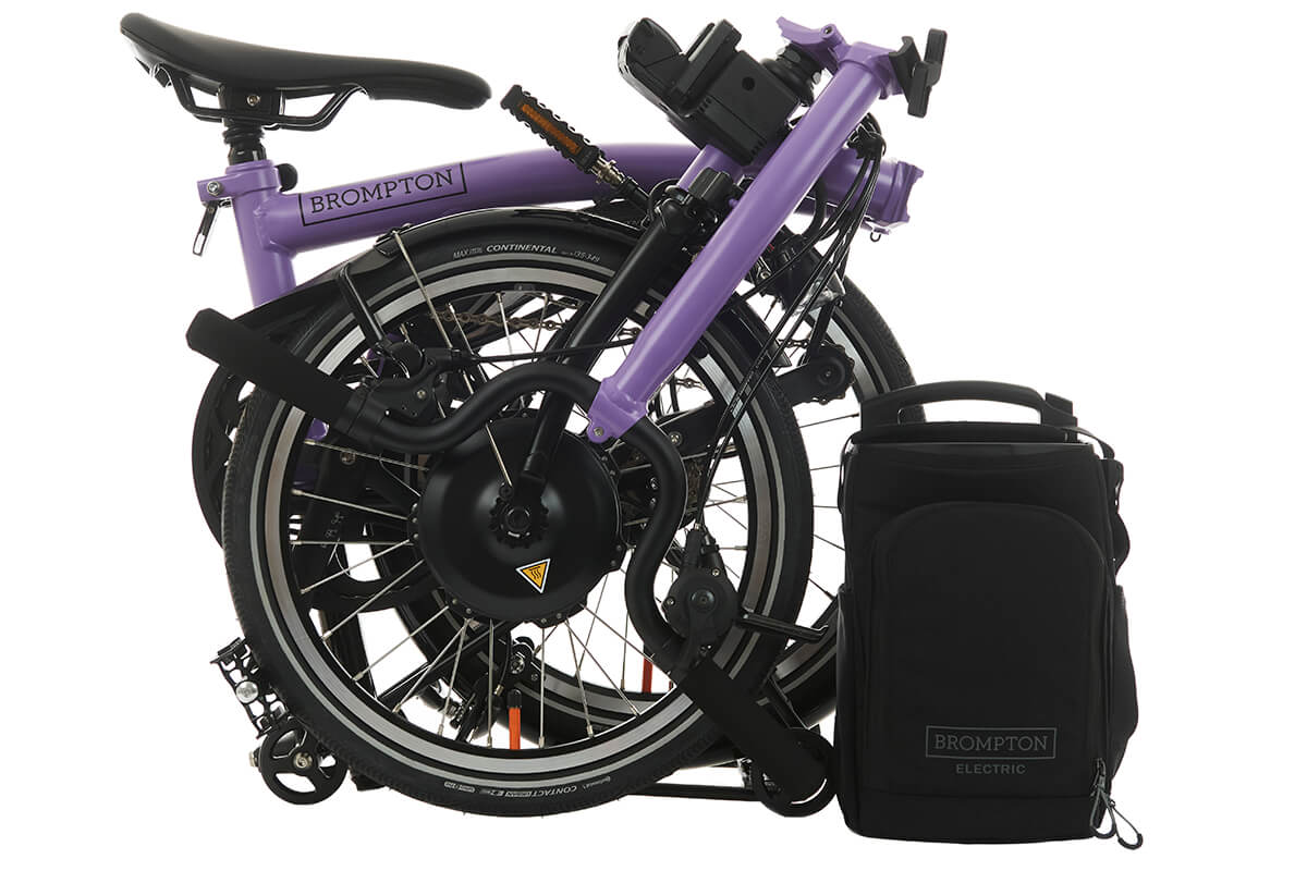 Brompton Electric P Line Explore Folding Bike 12Speed Condor Cycles