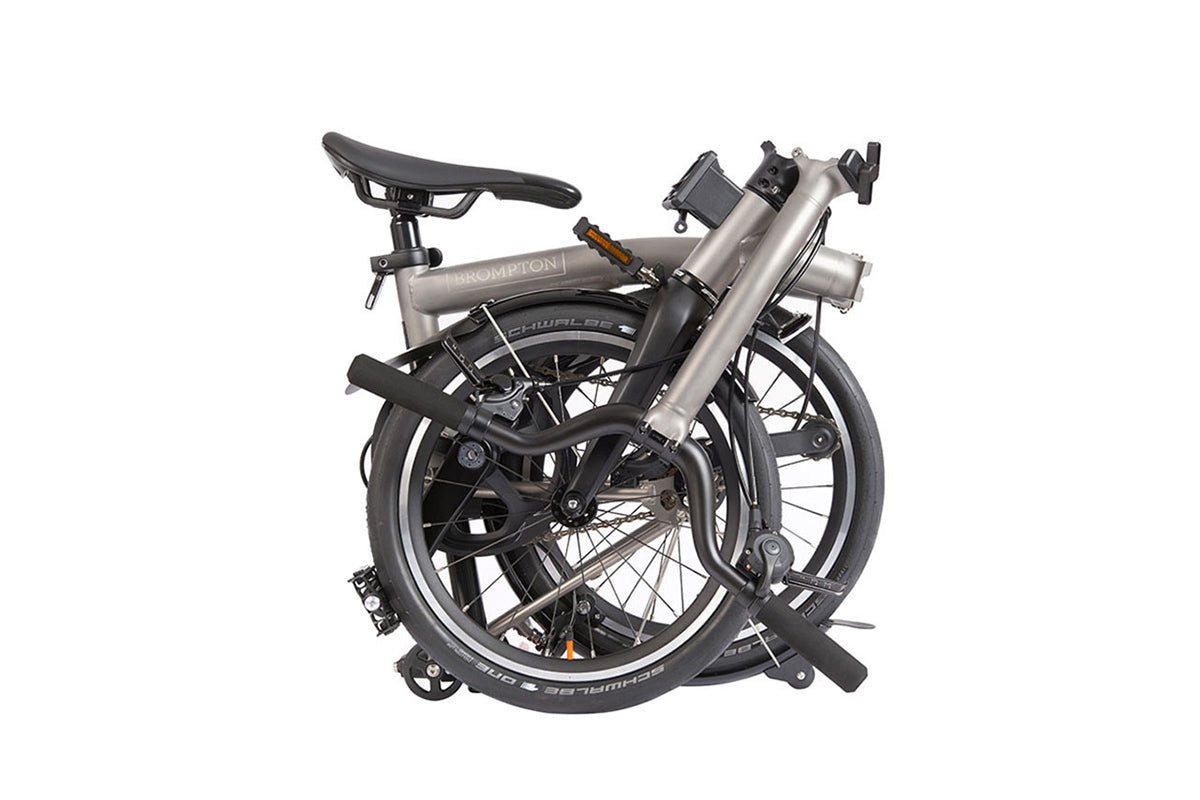 Brompton T Line Folding Bike 4-Speed – Condor Cycles
