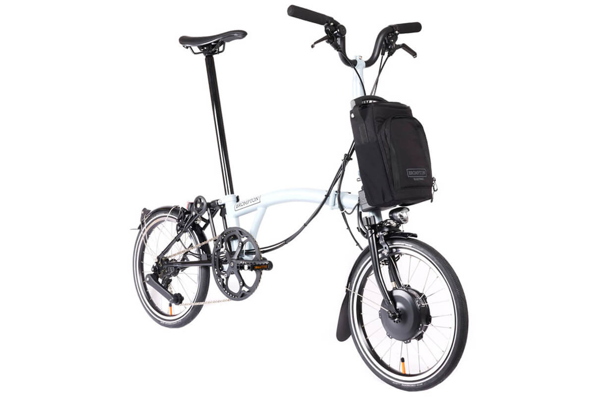 Brompton Electric P Line Explore Folding Bike 12Speed Condor Cycles