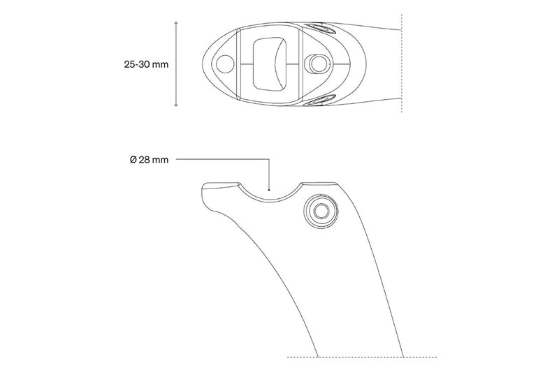Deda Elementi Staffa Seat Post Mount Kit