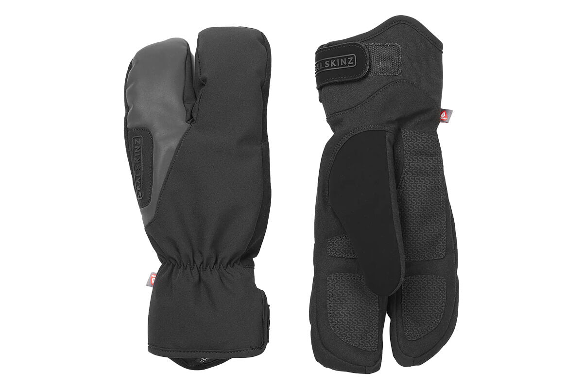 sealskinz fahrradhandschuhe Sealskinz Barwick Wasserdichter Split-Finger-Handschuh für extrem kaltes Wetter – Condor Cycles