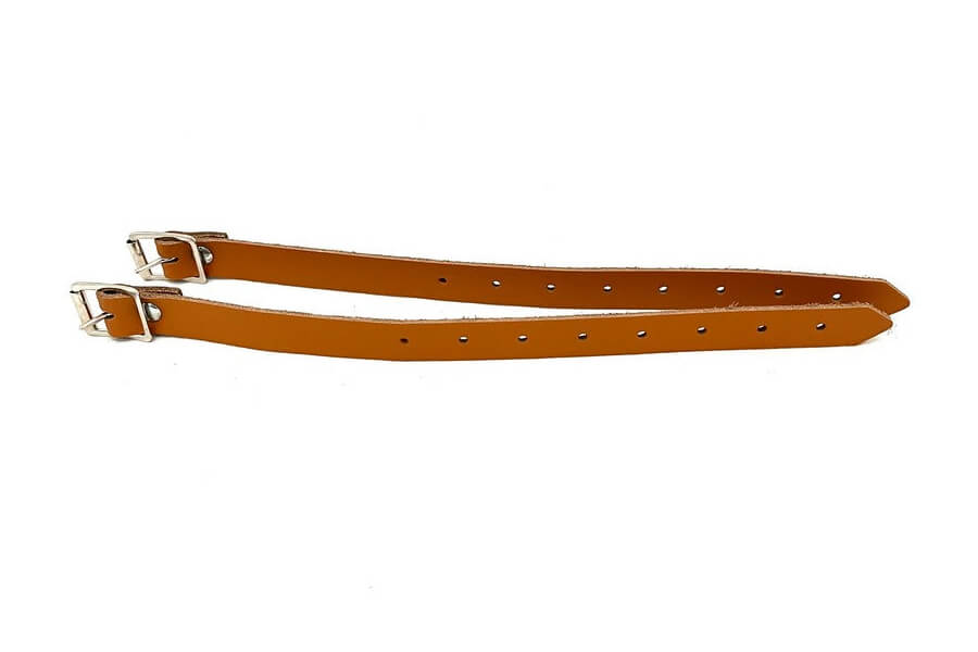 Leather Straps Saddle Bags