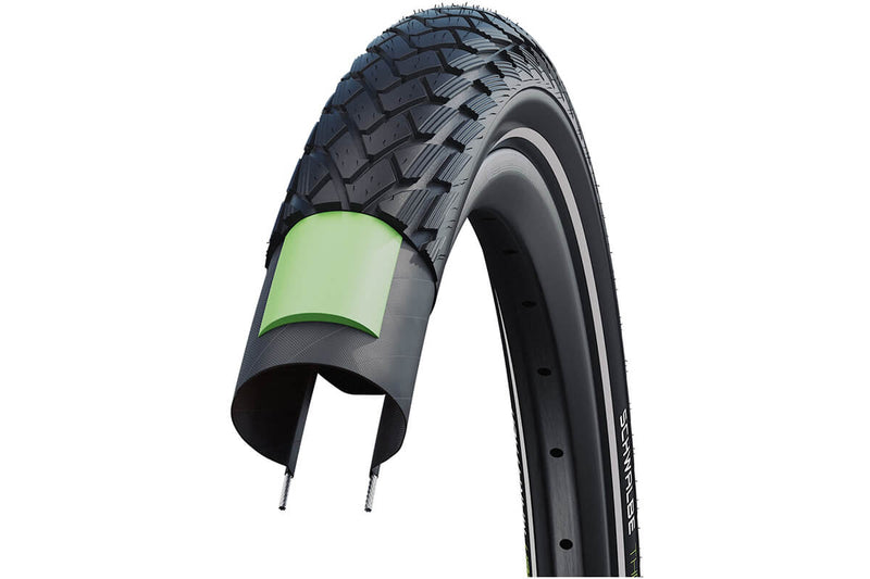 Schwalbe Green Marathon Tyre for Brompton