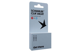 Schwalbe Clik Valve Presta Conversion Kit - Valves Cores - Pair