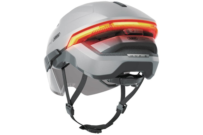 Abus Hyp-E BL.ACE Urban Cycle Helmet with Lights