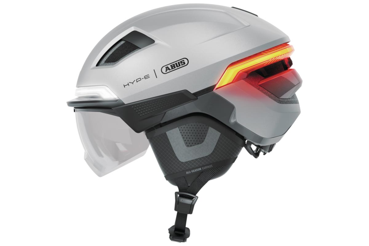 airbus bike helmet ABUS AirBreaker 2.0 Road Lightweight Bike Helmet with a Focus on Ventilation, Aerodynamics, Safety and Comfort for Professional Cycling for Women and Men Size M, All-in-Purple bike helmet features PC shell plus impact absorbing EPS material and is certified to NTA Abus Hyp-E BL.ACE Urban Cycle