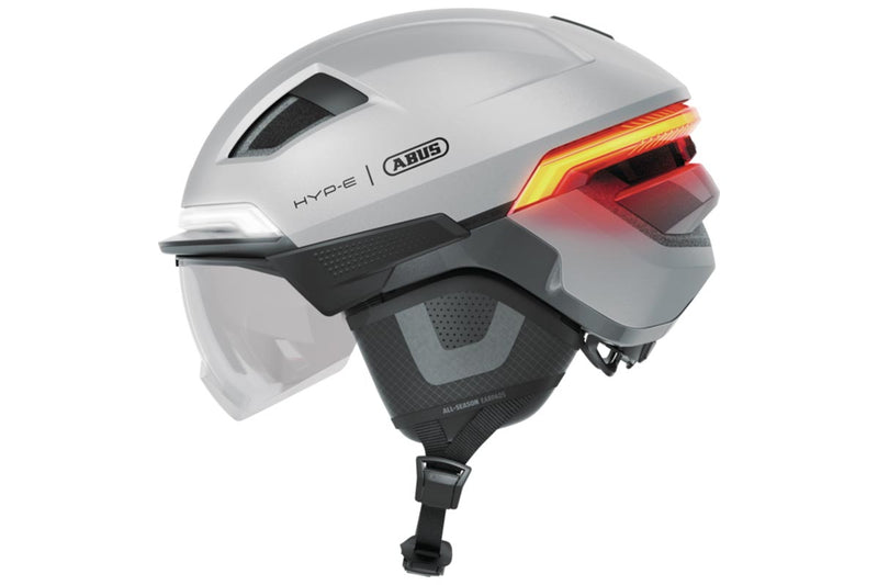 Abus Hyp-E BL.ACE Urban Cycle Helmet with Lights
