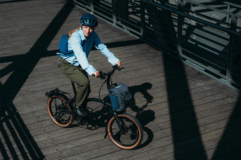 Brompton Electric G Line with Roller Frame - 4-Speed Folding Bike