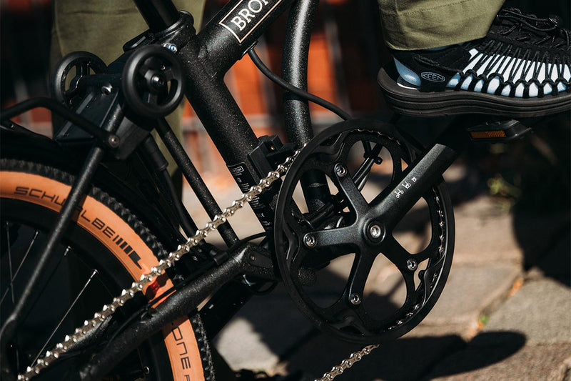 Brompton Electric G Line with Roller Frame - 4-Speed Folding Bike