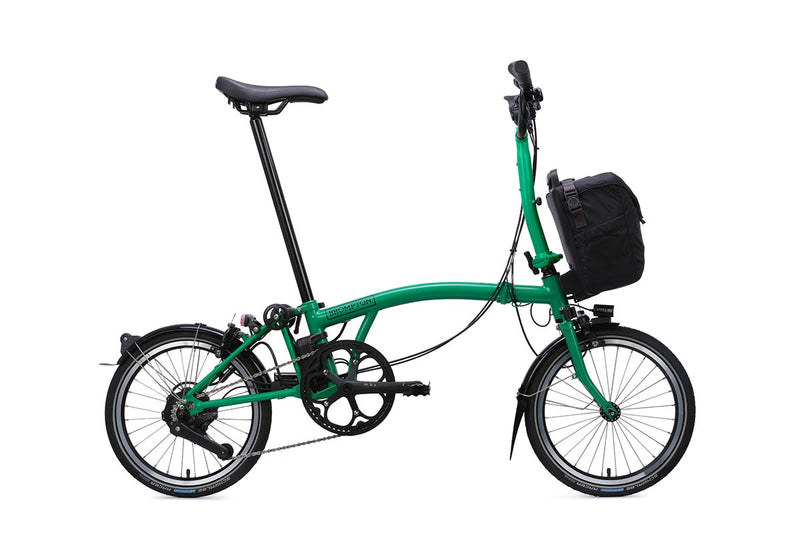 Brompton Electric C Line with Handlebar Control - 4 speed folding bike