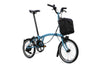 Brompton Electric C Line with Handlebar Control - 4 speed folding bike