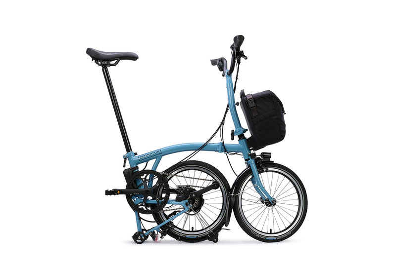 Brompton Electric C Line with Handlebar Control - 4 speed folding bike