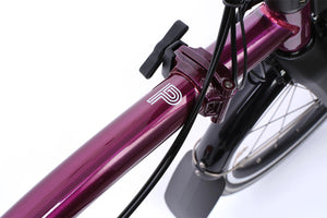 Brompton Electric P Line with Handlebar Control - 4-speed folding bike
