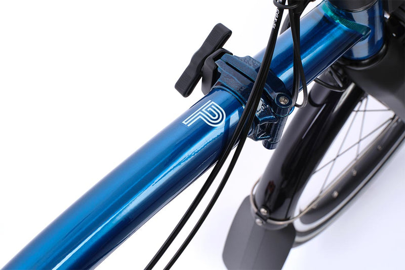 Brompton Electric P Line with Handlebar Control - 4-speed folding bike