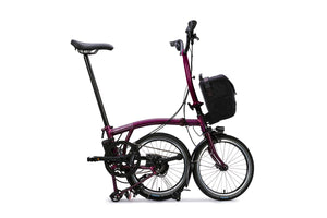 Brompton Electric C Line with Handlebar Control - 4 speed folding bike