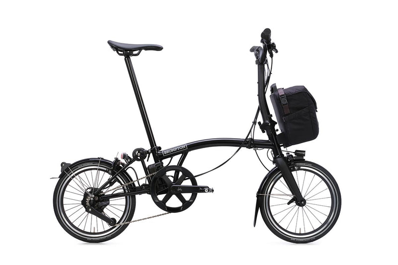 Brompton Electric P Line with Handlebar Control - 4-speed folding bike