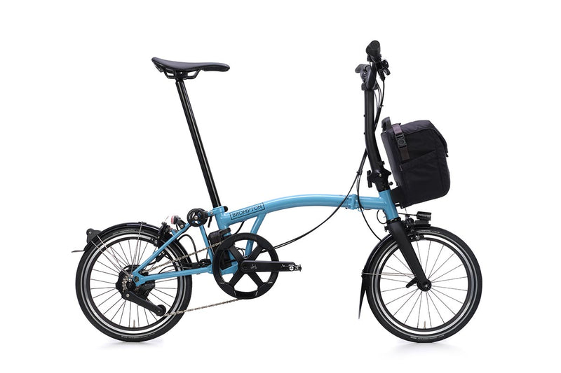 Brompton Electric P Line with Handlebar Control - 4-speed folding bike