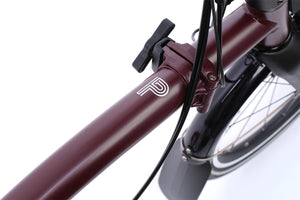 Brompton Electric P Line with Handlebar Control - 4-speed folding bike