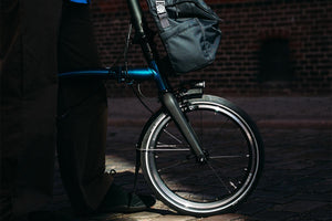 Brompton Electric P Line with Handlebar Control - 4-Speed Folding Bike