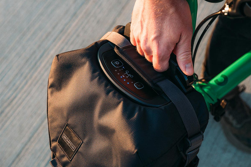 Brompton Electric C Line with Handlebar Control - 4-Speed Folding Bike