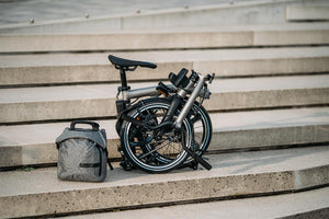 Brompton Electric T Line with Handlebar Control - 4-speed folding bike