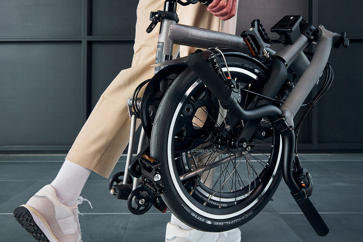 Brompton T Line Folding Bike 12-Speed – Condor Cycles