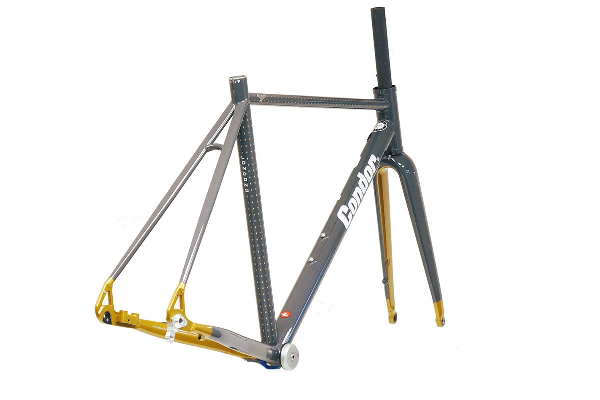 Condor Super Acciaio Disc 52cm Frameset