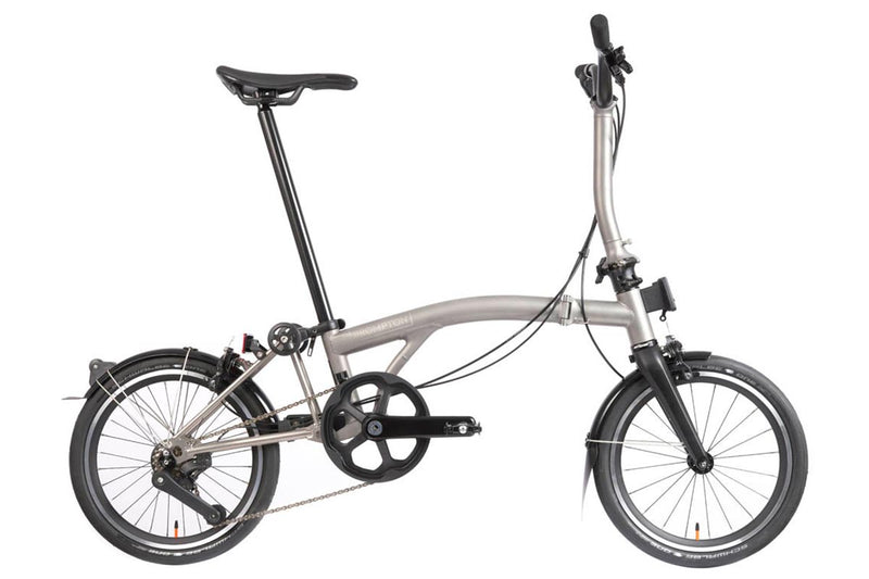 Brompton T Line Folding Bike - 12-Speed