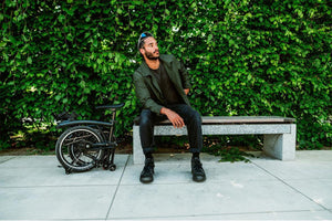 Brompton P Line Folding Bike - 4-Speed